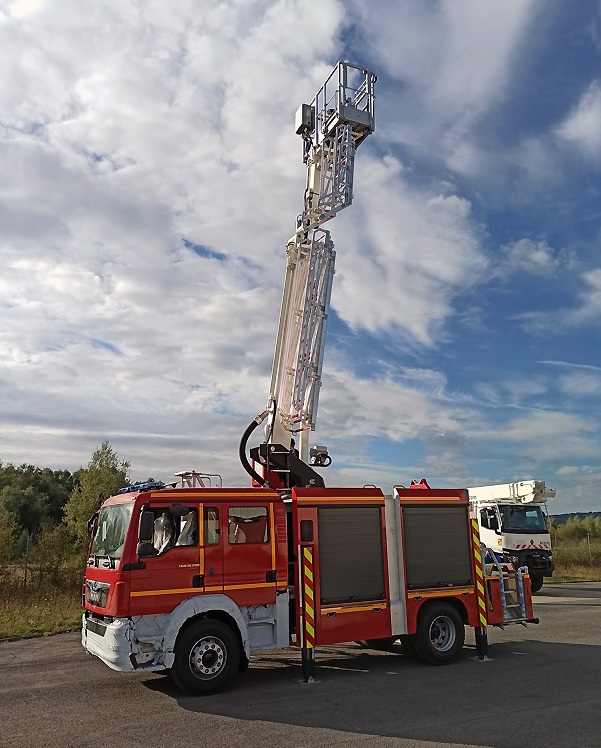 18,50m Aerial Fire Truck METEOR 180 TPI - 13,90m Max Outreach